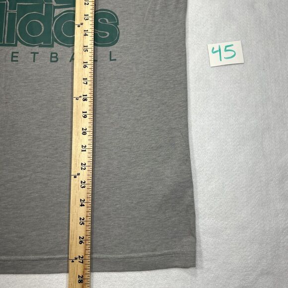 Adidas Basketball Men's Medium ClimaLite Short Sleeve Athletic Graphic T Shirt - Picture 10 of 12
